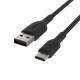 Belkin CAB001BT0MBK cable USB 0,15 m USB A USB C Negro